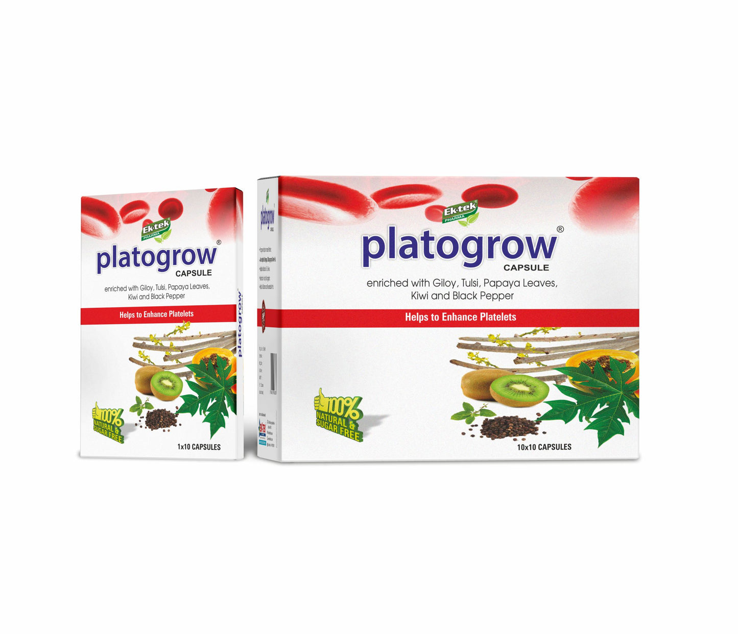 Platogrow Syrup & Tablet | Natural Platelet Booster | Blood and Platelets | 500ml