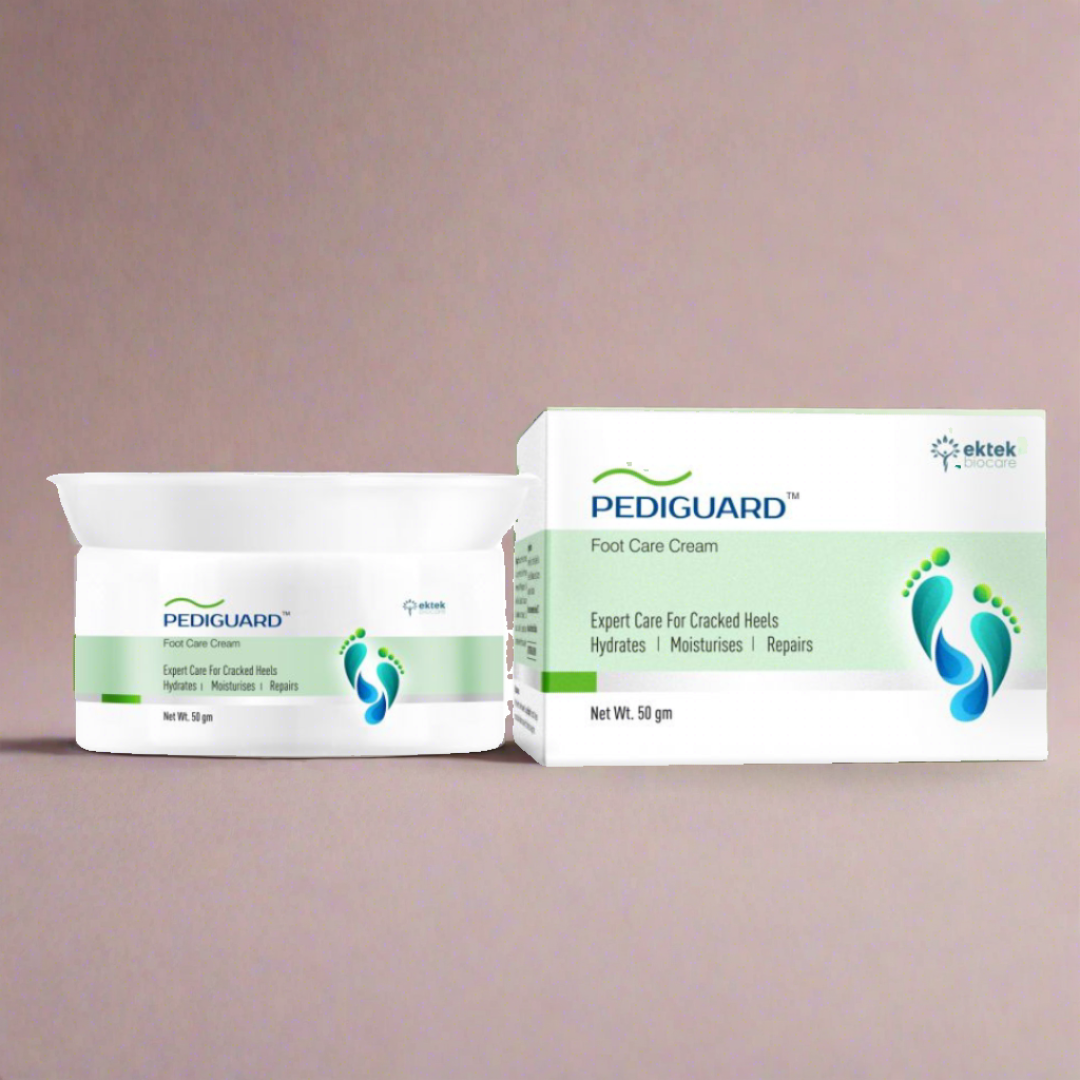 Foot care cream for cracked heels