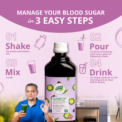 Diabecip | Neem Karela Jamun Juice | Diabetic Care