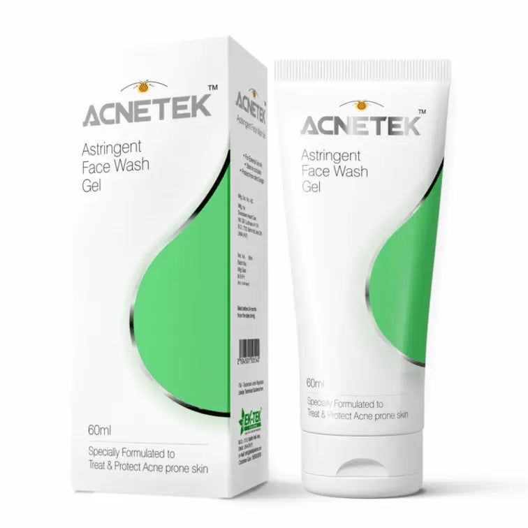 Acnetek Face Wash | Tea Tree Face Wash | 60ml | Pack of 2