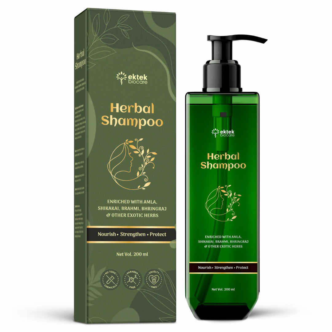 Herbal Shampoo | Ayurvedic Hair Shampoo | 200ml | Pack of 2