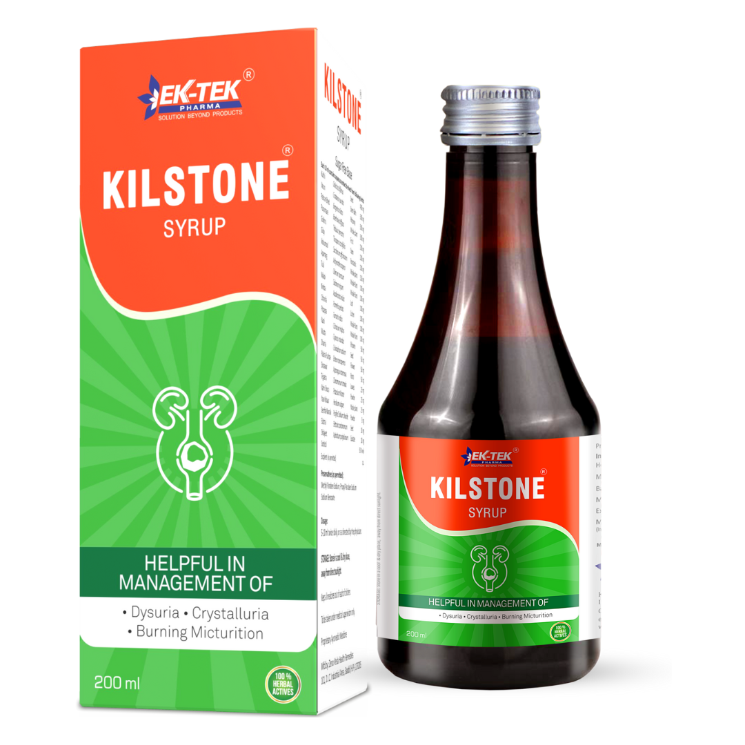 Kilstone Syrup Sugar-Free | Kidney Support | Syrup & Capsules | Pack of 2