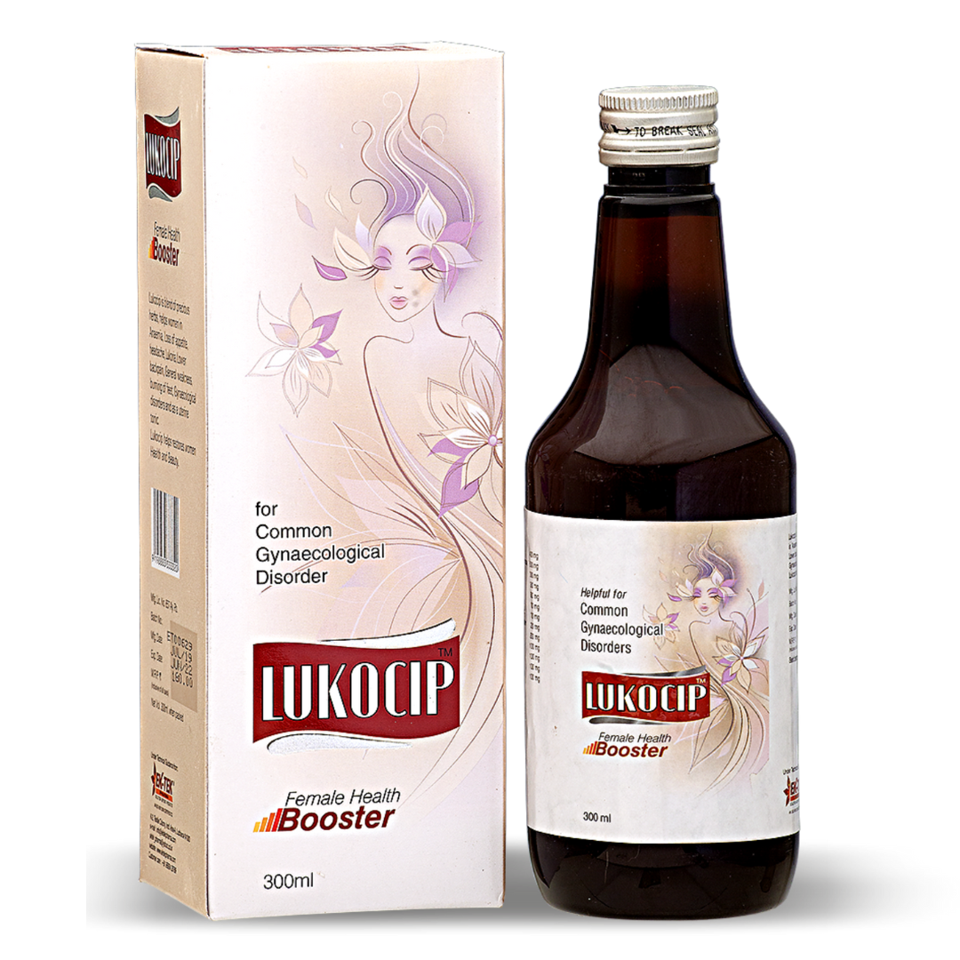 Lukocip Syrup | Women's Health Tonic | Female Support | 300ml | Pack of 2