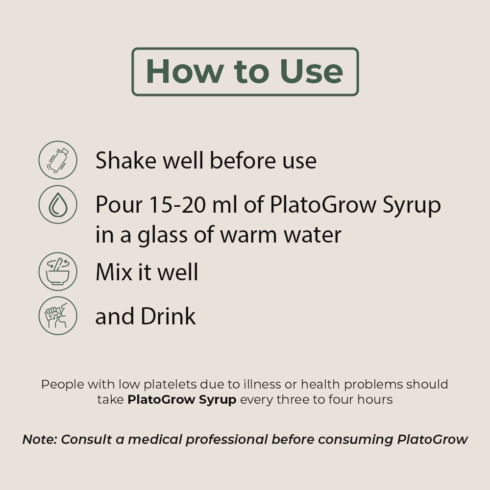 Platogrow | Platelet Syrup | Boost Platelets Naturally – EK-TEK PHARMA
