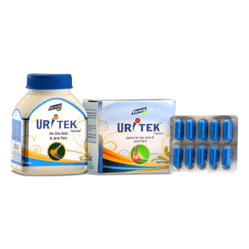Powder and capsules of Ayurvedic medicine for uric acid